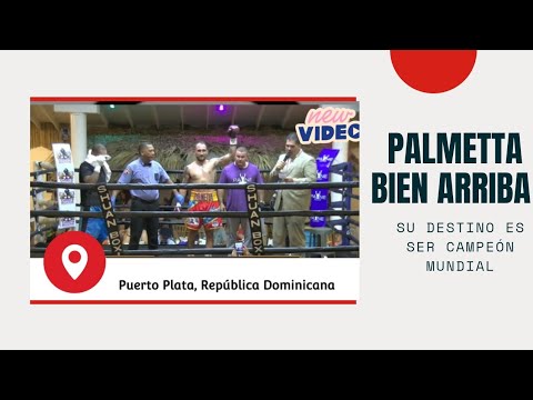 Alberto Palmetta vs Tomás Méndez. Pelea en República Dominicana.