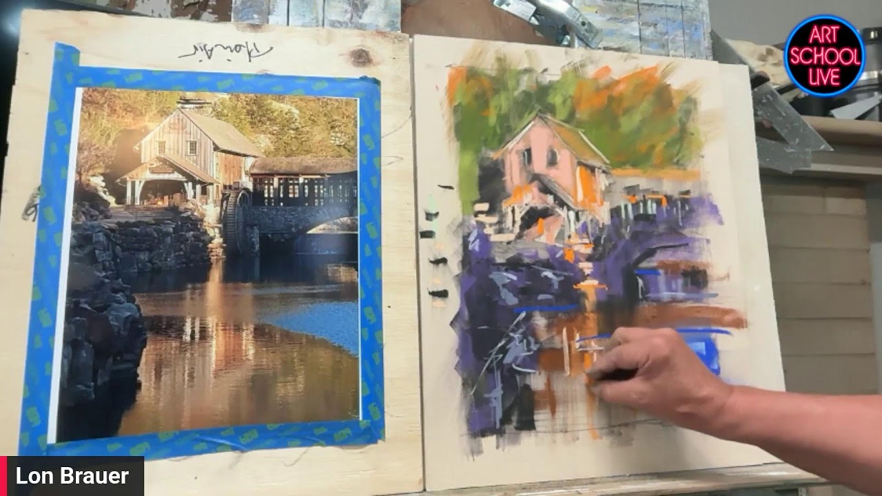 How to Paint an Ozark Landscape in Pastel with Lon Brauer