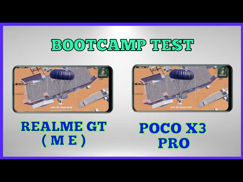 Realme Gt Master Edition Vs Poco X3 Pro Bgmi BootCamp / Pubg Test
