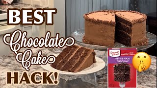 CHOCOLATE BOX CAKE MIX HACK Nobody Knew Wasn