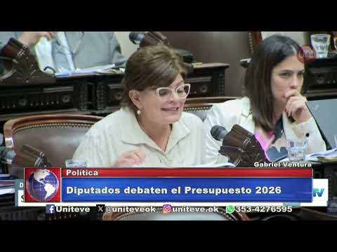 Diputados debaten el Presupuesto 2026