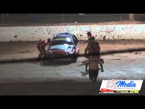 Junior Sedans: Josh Hawkings Rollover - Carrick Speedway
