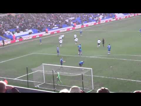 Theo Robinson goal for Derby V Birmingham City 2/3/2012