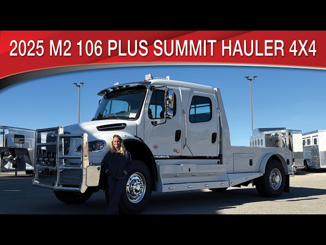 Preview image of 2025 Freightliner M2 106 Plus Summit Hauler 4x4 youtube video