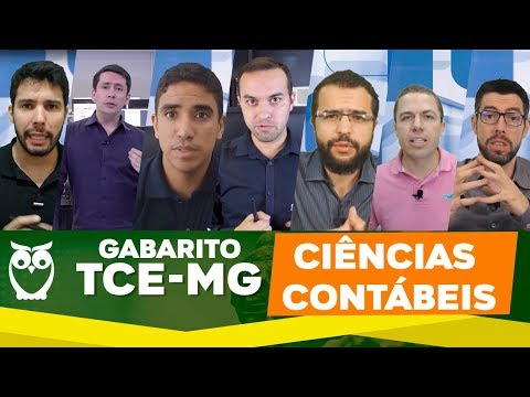 Gabarito TCE MG: Ciências Contábeis