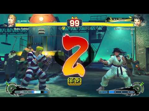 SSF4AE Ranked Asia - Boku Teihen (Cody) VS Enzo TheOldType (Makoto)