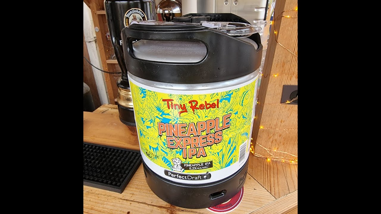 TINY REBEL PINEAPPLE EXPRESS IPA FOR PHILIPS PERFECT DRAFT MACHINE 6.2%