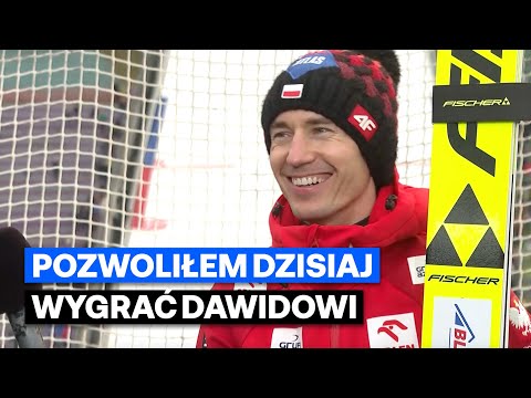 STOCH: To nie ja przegrałem z Dawidem, tylko on ze mną wygrał!