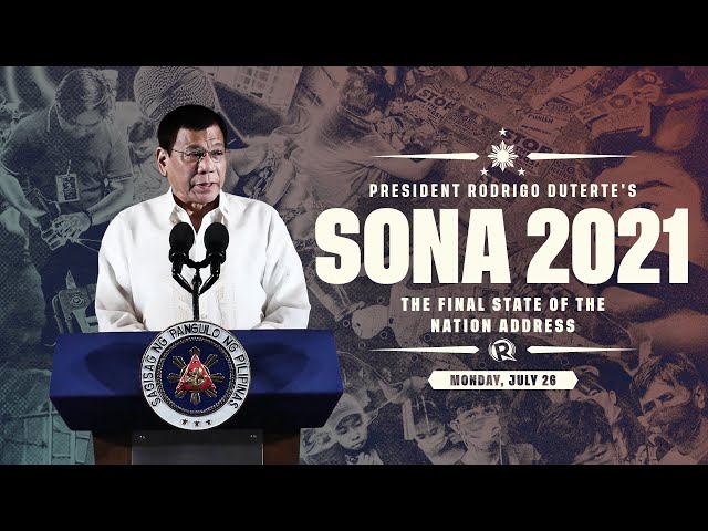 FULL TEXT: President Duterte’s State of the Nation Address 2021