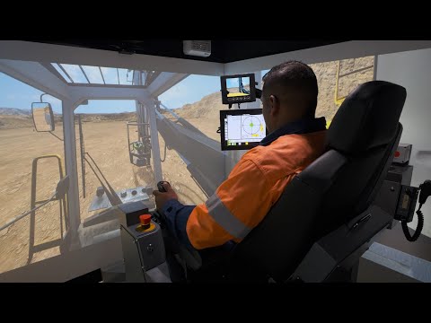 CYBERMINE Epiroc D65 Drill Rig Simulator