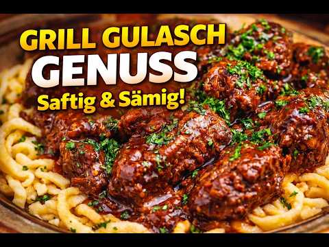 Dutch Oven Goulash from the Grill – Beef Shoulder, Red Wine & Perfect Sauce