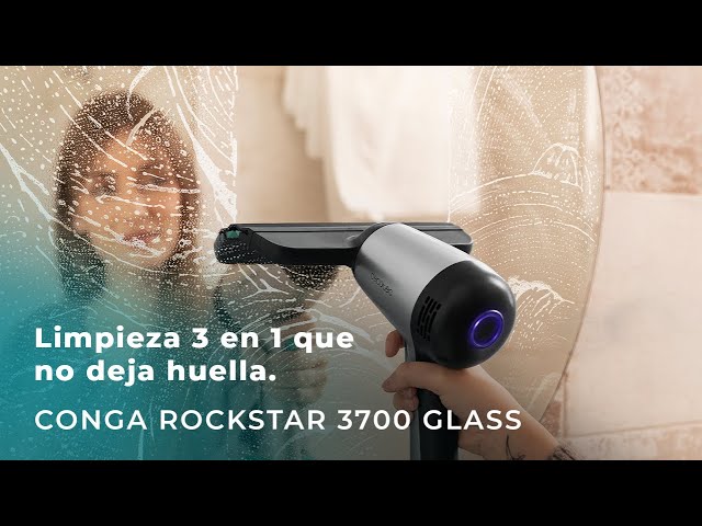 Handstaubsauger Cecotec Conga Rockstar 3700 Glass 3-in-1 Spray Reinigung 30 min 3.7 V 220 mm video