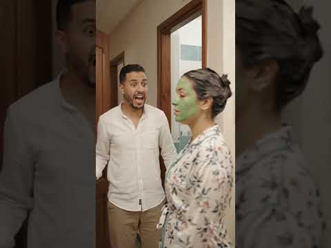 ميمونة بغات تهلا في حميد ساعة هو تخلع 😆 #كوميديا_مغربية #حميد #ميمونة