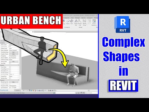 Advanced Shape Modeling in Revit | Street Furniture Tutorial
