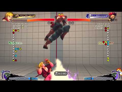 1P (Ken) vs Papaya (Akuma) - AE 2012 Ranked Match *720p HD*