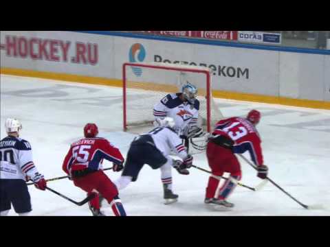 Lyubimov tallies his 4th of play-offs, makes CSKA lead by 1