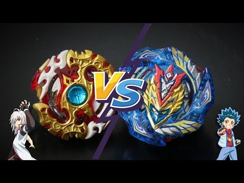 Spriggan Requiem .0.Zt VS Cho-Z Valkyrie.Z.EV  - Beyblade  Burst Evolution/Turbo Valt vs Shu