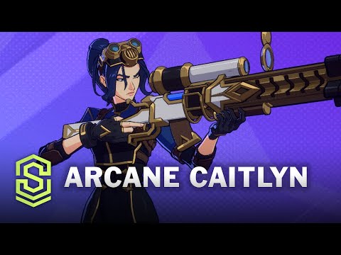 Arcane Caitlyn 2XKO Skin Spotlight