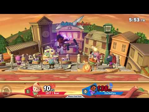 Unity Station #9  - Winner's Semis - LUCY | Remi (Lucas) vs FireThePyro (Mii Brawler)