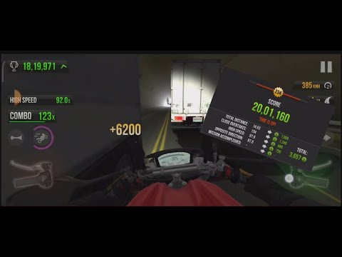 Traffic Rider V1.95 LAZ 400 Time Trial 2M Score (without using brakes)