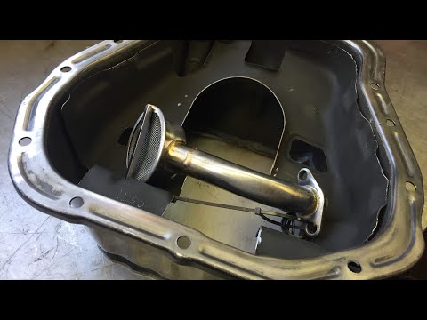 Smashed Subaru Oil Pan - Shortened Oil Pan Install