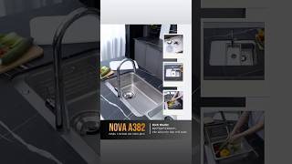 CHẬU RỬA BÁT 1 HỐ NOBINOX NOVA A382 video 3