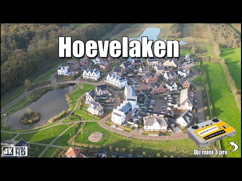 📍 Hoevelaken From Above – A Dutch Village Near the City
