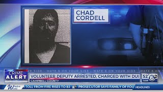Campbell Co. Sheriff's Office volunteer deputy arrested, charged with DUI