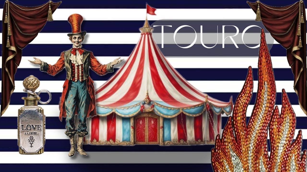 🎪 TOURO 💙 O CIRCO VAI PEGAR FOGO. A PROMESSA DIVINA ESTÁ DE PÉ. SUA LIBERDADE ESTÁ DECRETADA. FORTE!