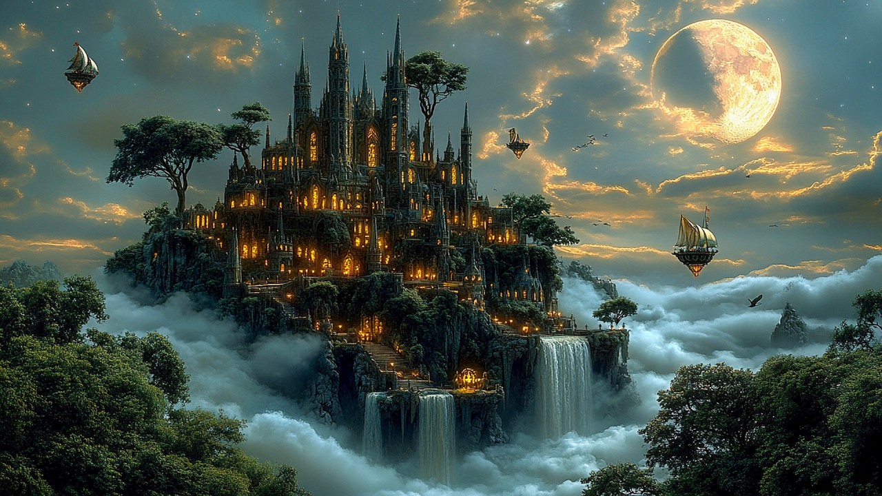 Skyward Journeys: Soaring Through Enchanted Celtic Realms
