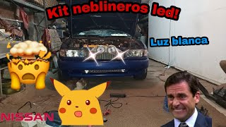 Instalando Kit de neblineros led para el Nissan