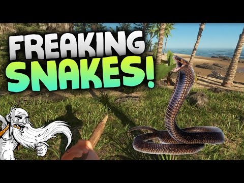Stranded Deep Gameplay - "FREAKING SNAKES EVERYWHERE!!!"  - Let's Play Walkthrough