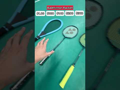 $1 VS $310 badminton racket #nanoflare800 #nanoflare800pro #nanoflare800tour #nanoflare800play