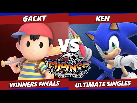 Mjolner 1 Winners Finals - Gackt (Ness) Vs. KEN (Sonic) SSBU Ultimate Tournament
