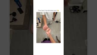 best handshake ever. sevenhumor