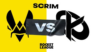 H - RLCS : le dernier affrontement entre Vitality et KCorp (scrim)