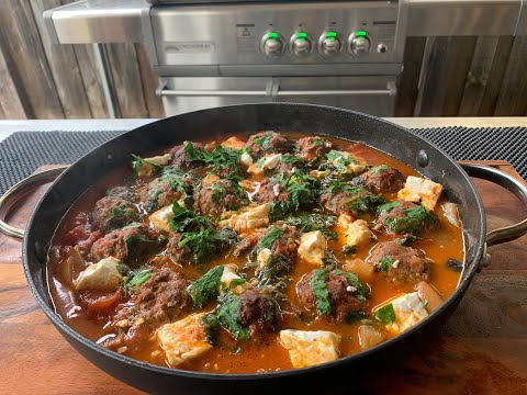 Greek Style Meatballs Saganaki (Venison meatballs) by Jack The Greek