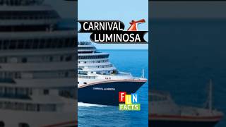 CARNIVAL LUMINOSA. Stats You Should Know Before You Cruise. Fun Facts. #funfacts #holiday #cruise