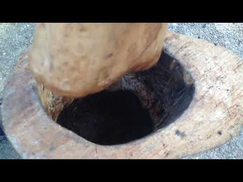 Cocoa Mortar & Pestle