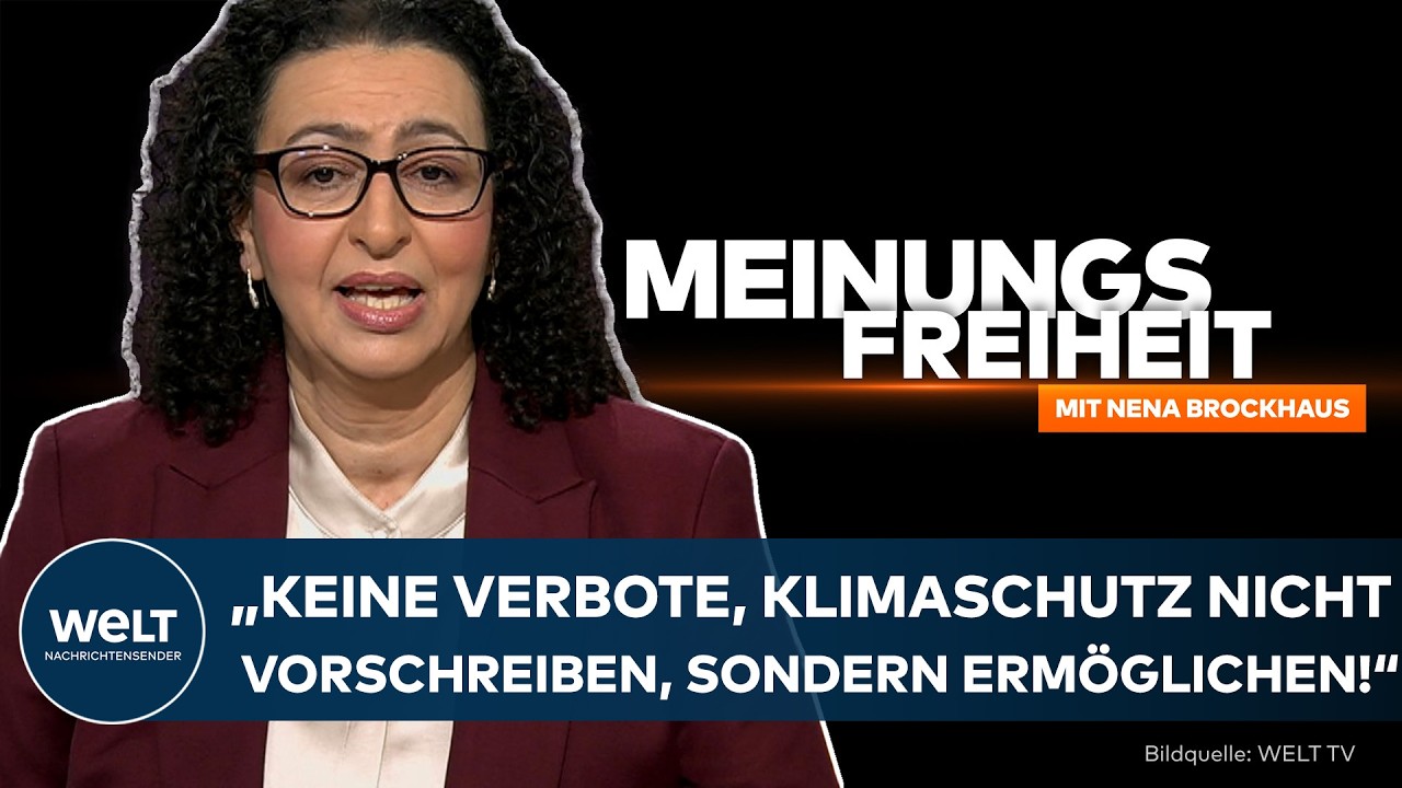 MEINUNGSFREIHEIT: „Keine Verbote, Klimaschutz nicht vorschreiben, sondern ermöglichen!“