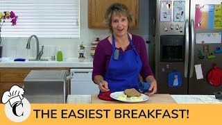 Toaster Oven Sunny-side Up Eggs! An Easy, Healthy Breakfast!