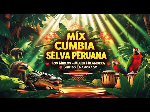 MIX CUMBIA SELVA PERUANA 2025 🐊🔥 Danza de los Mirlos, Shipibo Enamorado