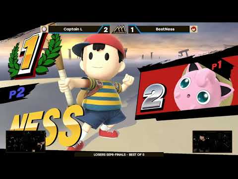 Flatiron 3 Losers Semi-Finals - Intense|BestNess (Ness) vs Captain L (Pikachu/Jigglypuf) Part 1