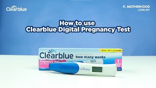 How to Use A Pregnancy Test Kit? | Clearblue Digital Pregnancy Test