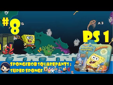 SpongeBob SquarePants - PS 1 - Walkthrough - SuperSponge # Part 8 Acrid Air Dockers