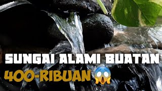 Download lagu Kolam Ikan Terpal Natural Murah | Ada Aliran Sungai Hanya 400 Ribuan! 😱 mp3