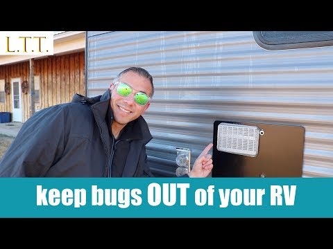 How to install Camco bug screen on your RV