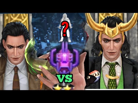 President Loki VS TVA Loki Abx Comparison Silence Season MFF