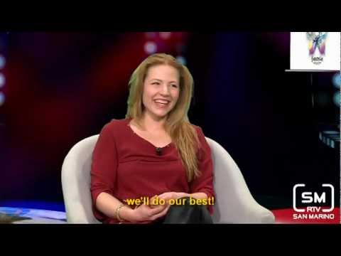 Presentation of Valentina Monetta Crisalide San Marino Eurovision Song Contest 2013 Part 1