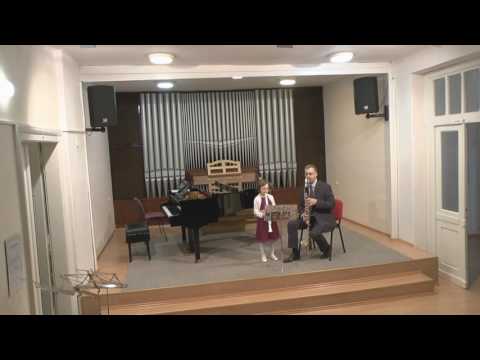 Eva Martínková C klarinet - třídní předehrávky ZUŠ Krnov